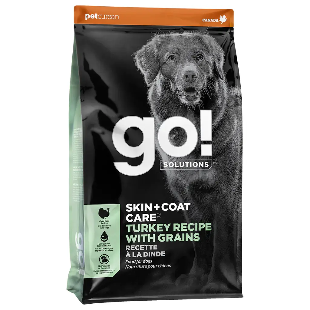 GO! Dog Skin & Coat Turkey Recipe 22Lb