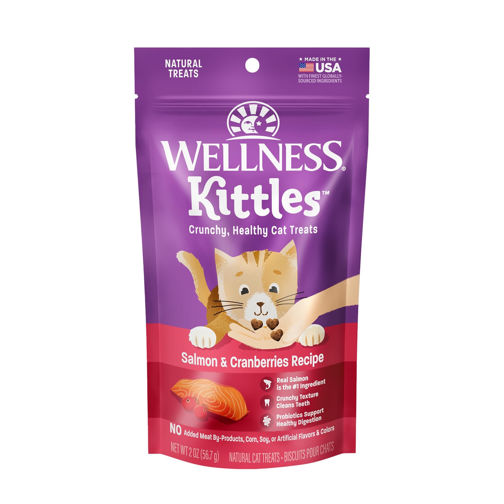 Wellness Kittles Salmon & Cranberry 2oz