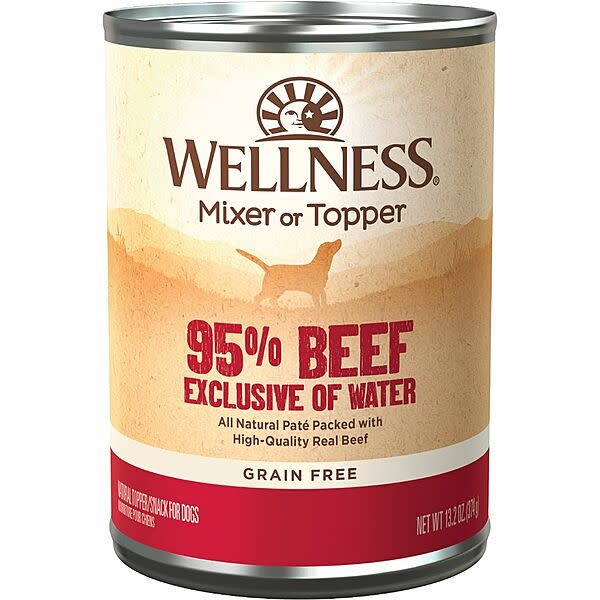 Wellness 95% Beef GF Dog 13.2 oz