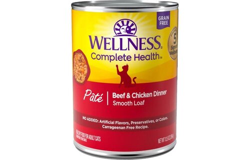Wellness Beef & Chicken Pate  Cat 12.5 oz