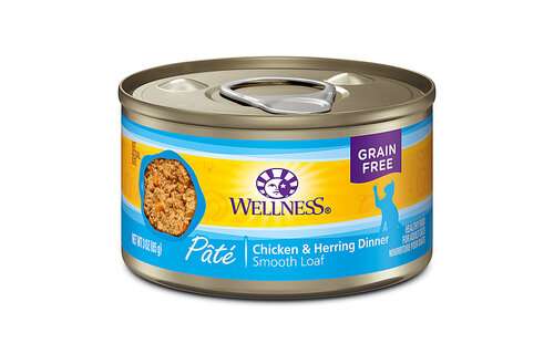 Wellness Cat Chicken & Herring Pate 3oz