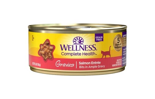 Wellness Cat Gravies Salmon 5.5oz