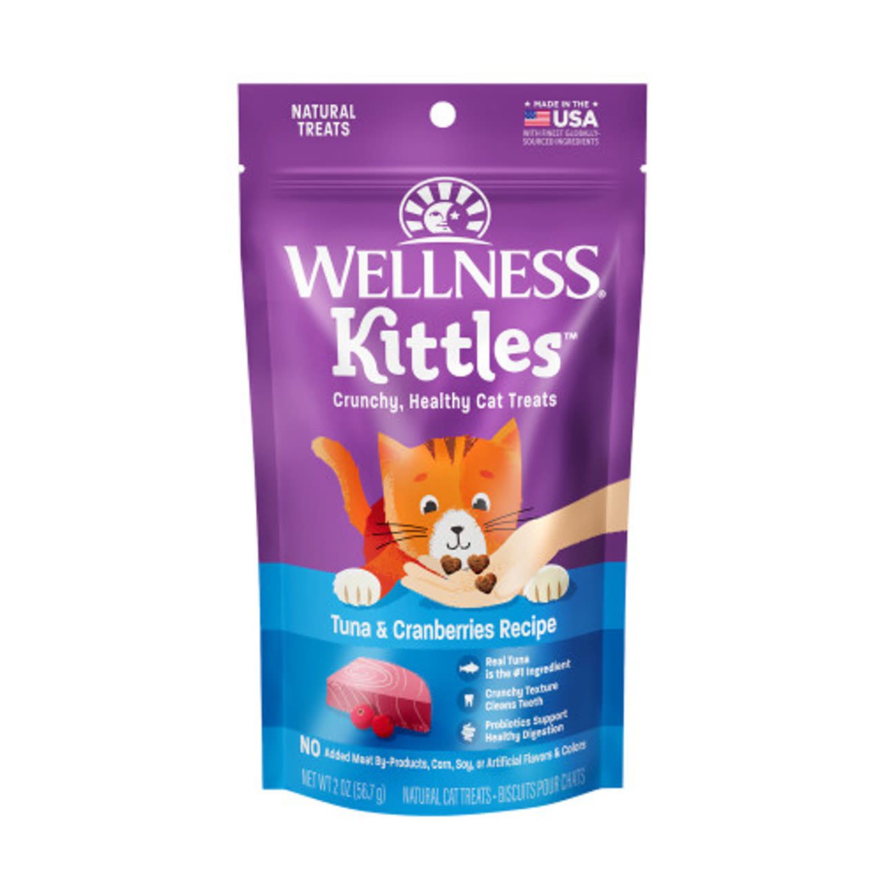 Wellness Kittles Tuna & Cranberry 2oz