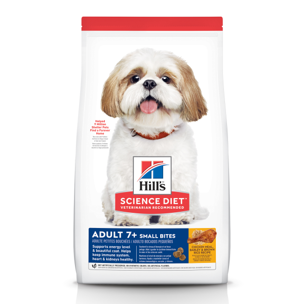 Science Diet Dog Adult 7+ Small Bites 15lb