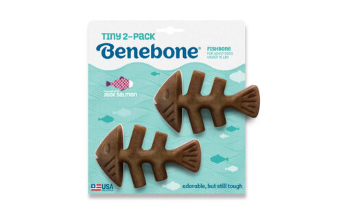 Benebone Fishbone Tiny 2pk