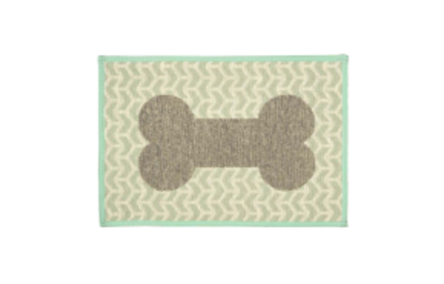 Bella Geo Bones Aqua Fashion Mat