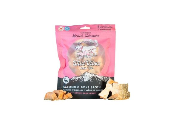 Wild Vibes Salmon and Bone Broth 75GM