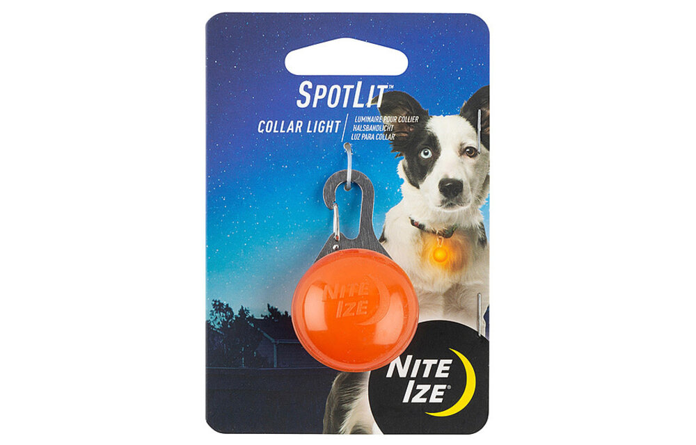 *Disc* Nite Ize LED Collar Light - Orange
