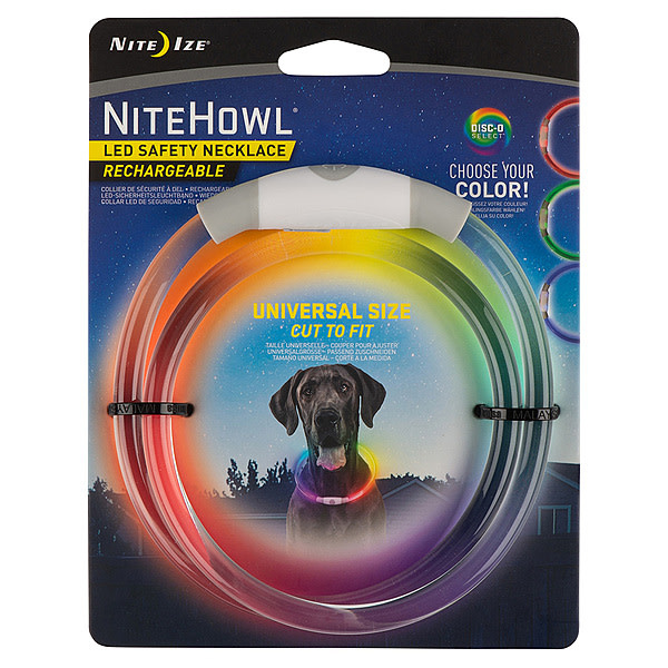 Nite Ize LED Rechargeable Safety Collar - Disc-O