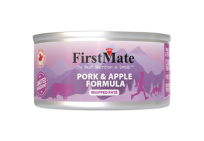 FirstMate Cat LID GF Pork & Apple 3.2oz (24cs)