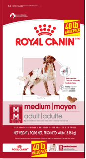 Royal Canin SHN Medium Adult 40lb