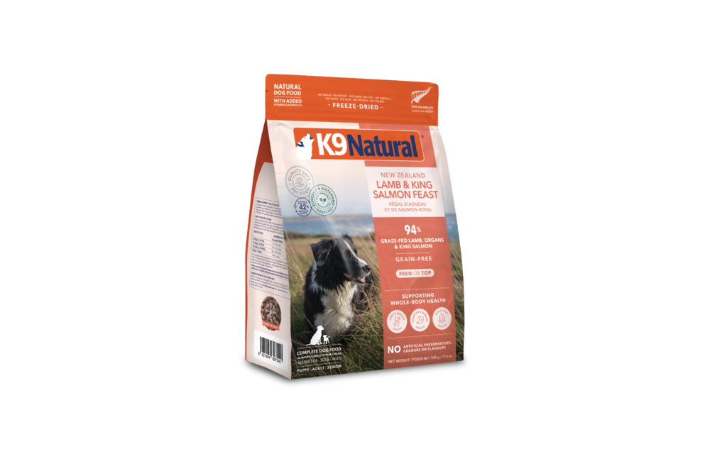K9 Natural Freeze-Dried Lamb & Salmon 500g