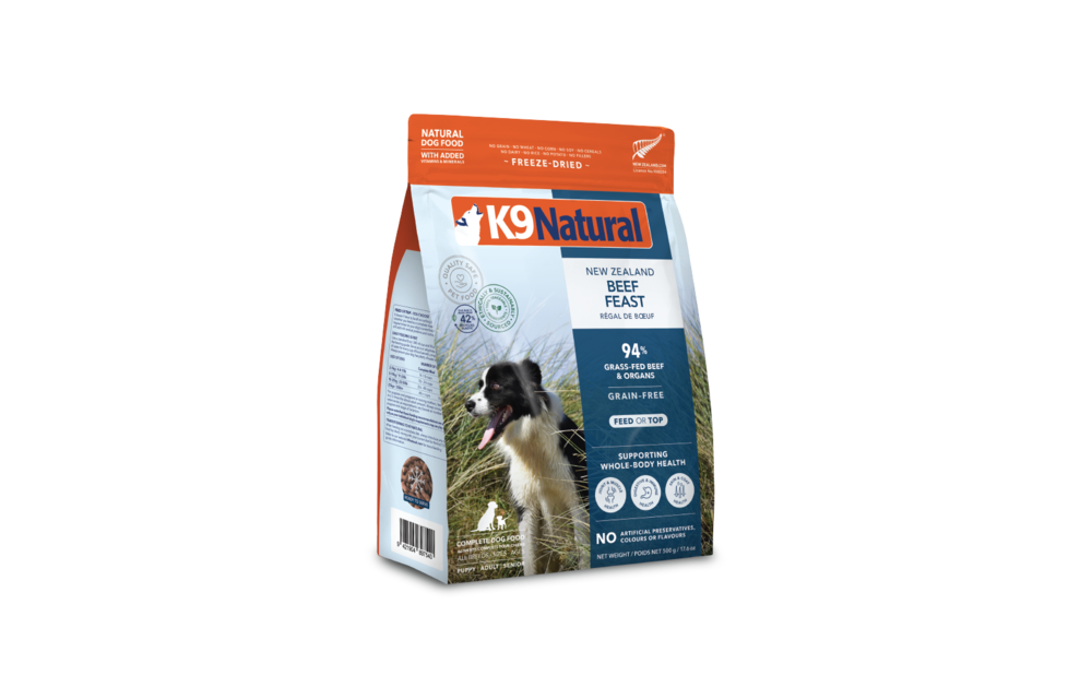 K9 Natural Freeze-Dried Beef 500g