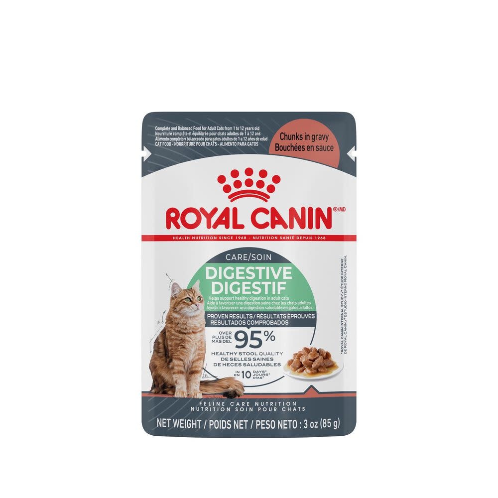 Royal Canin FCN Digest Sensitive Chunks in Gravy Pouch 85g