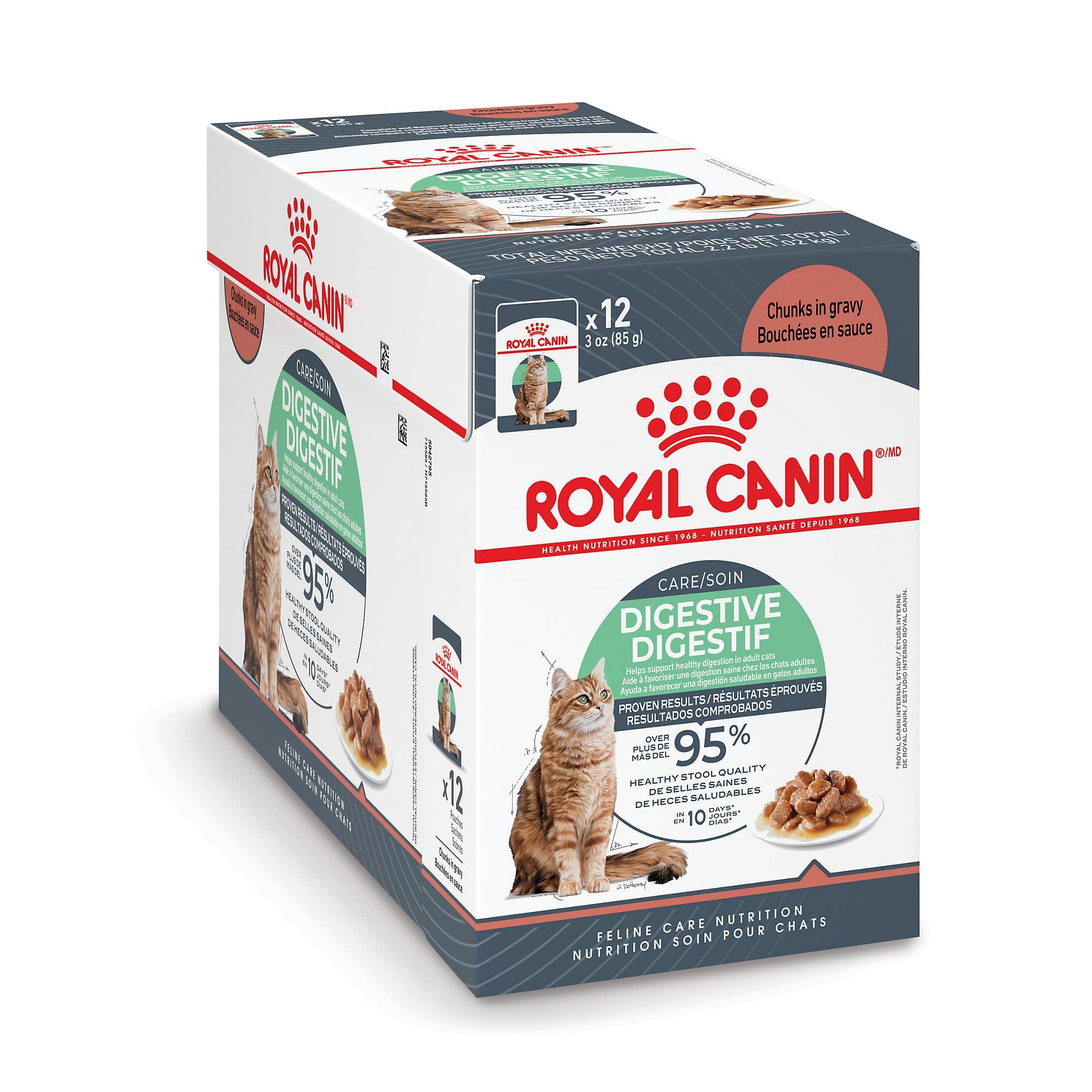 Royal Canin FCN Digest Sensitive Chunks in Gravy Pouch 85g