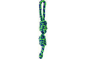 Knotty Loop Rope&Handle Blue & Green 20"
