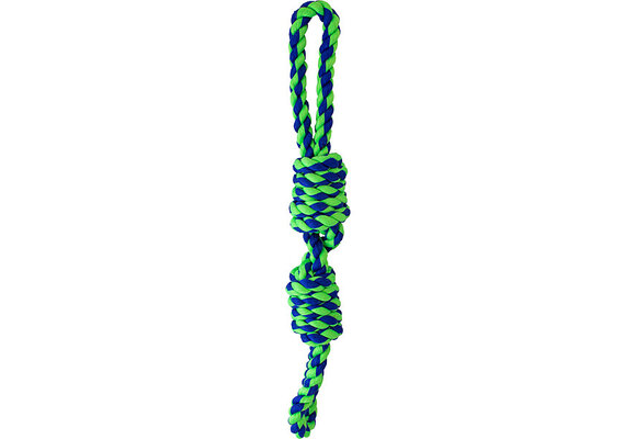 Knotty Loop Rope&Handle Blue & Green 20"