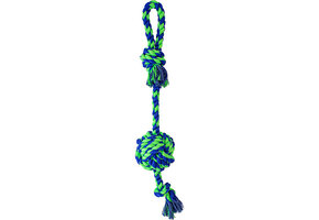 Knotty & Nice Loop & Tail Blue & Green  25''