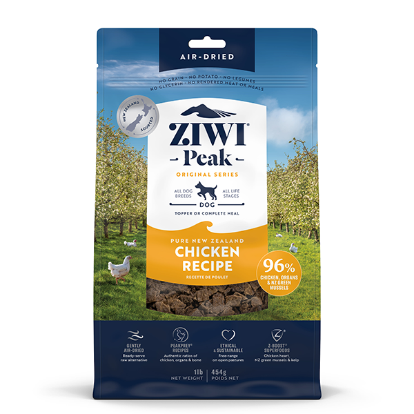 Ziwi Peak Dog Air-Dried Chicken 454G