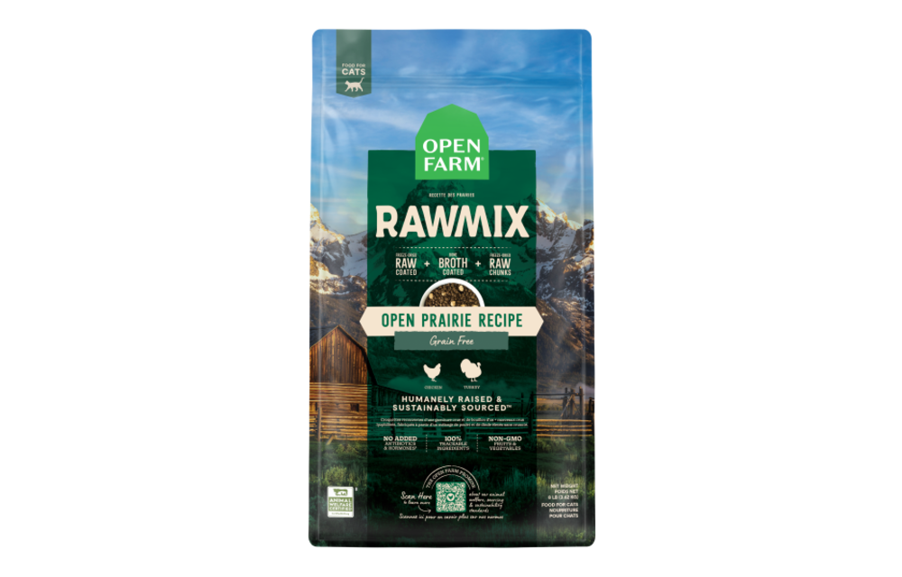 Open Farm Cat RawMix GF Open Prairie 2.25 lb