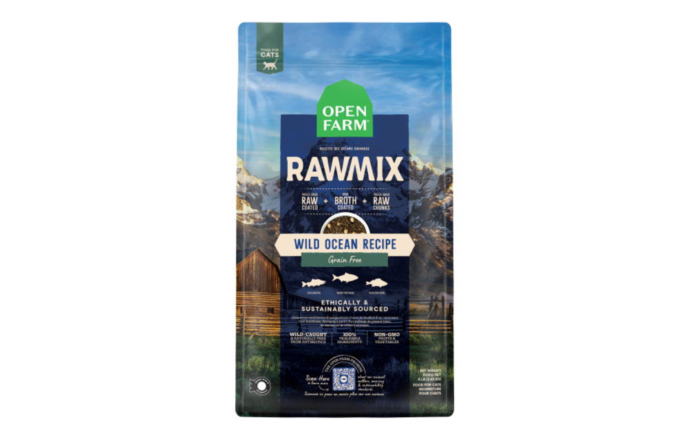 Open Farm Cat RawMix GF Wild Ocean 2.25 lb