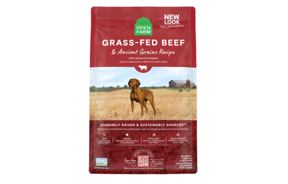 Open Farm Dog Ancient Grains Beef 22lb