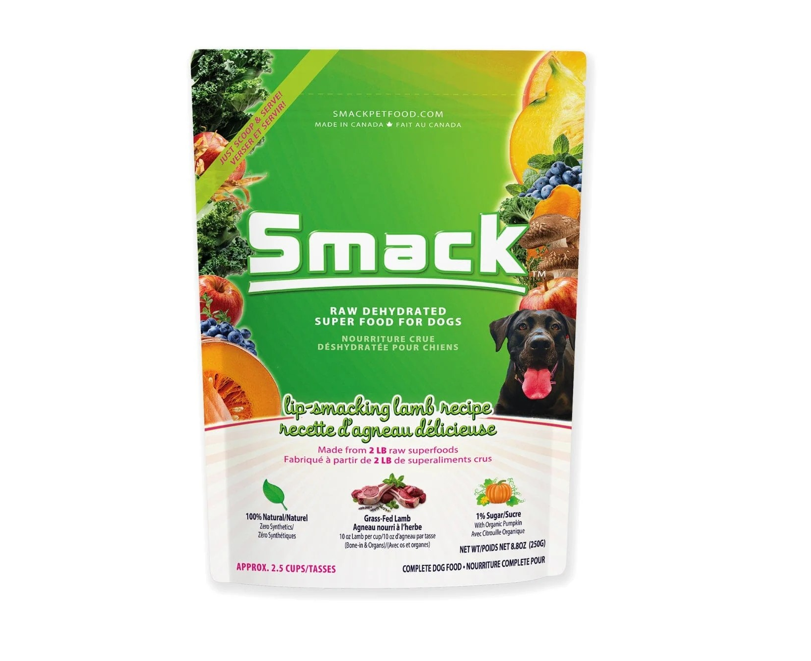 SMACK Dog - Lip Smacking Lamb 250g