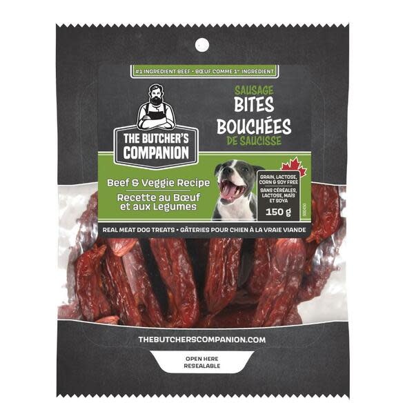 Butcher’s Companion Beef & Veggie Sausage Bites 150g