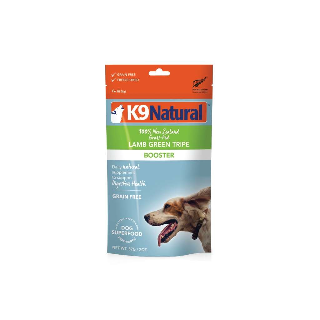 K9 Natural - FD Booster Lamb Green Tripe 2oz
