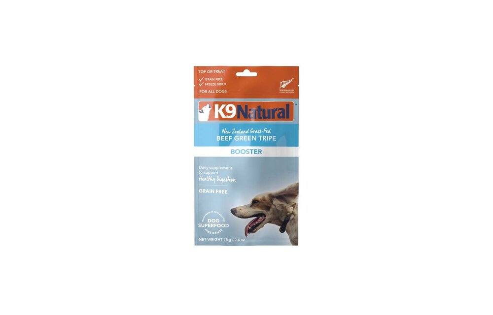 K9 Natural - Beef Green Tripe Topper 75 g