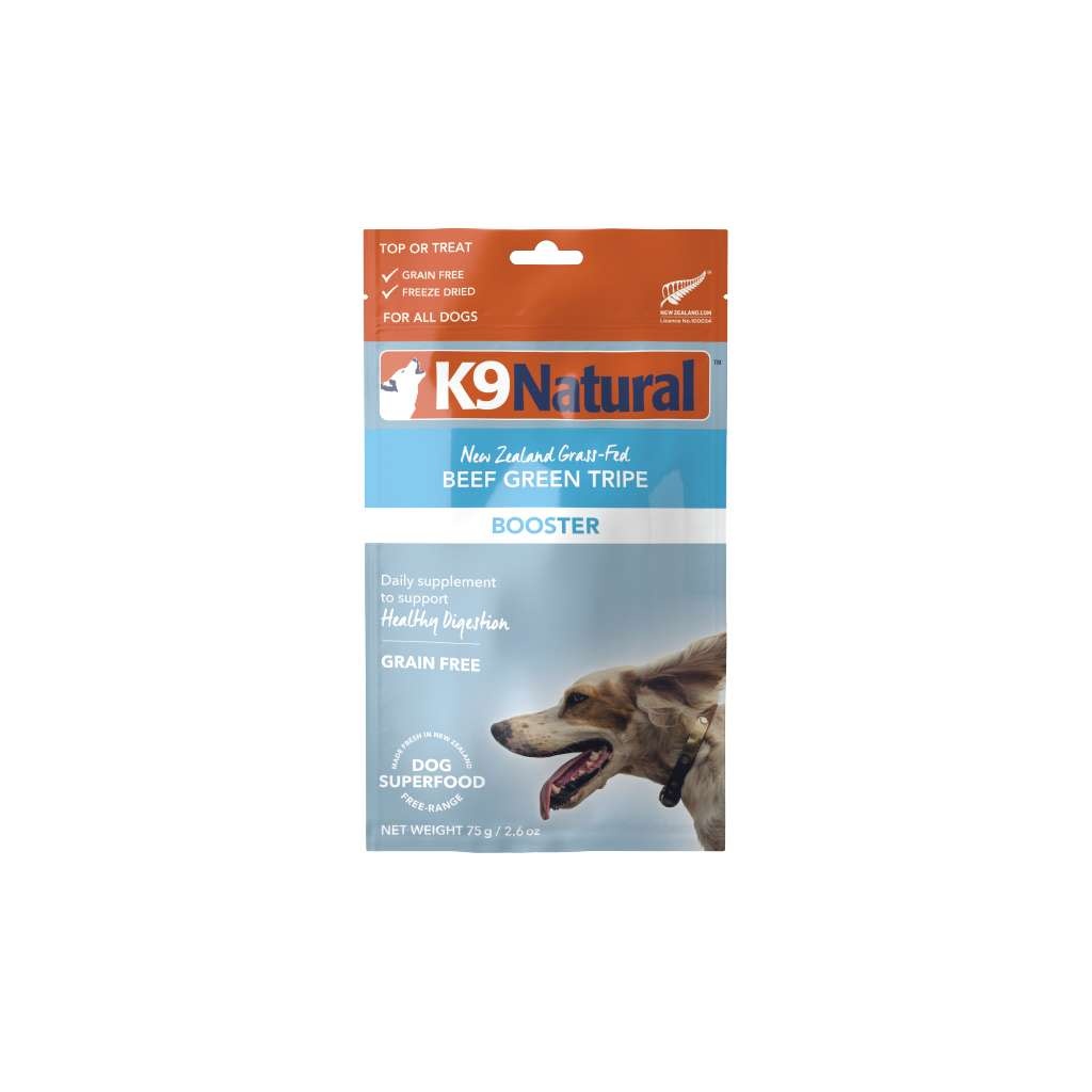 K9 Natural - FD Booster Beef Green Tripe 2.6oz