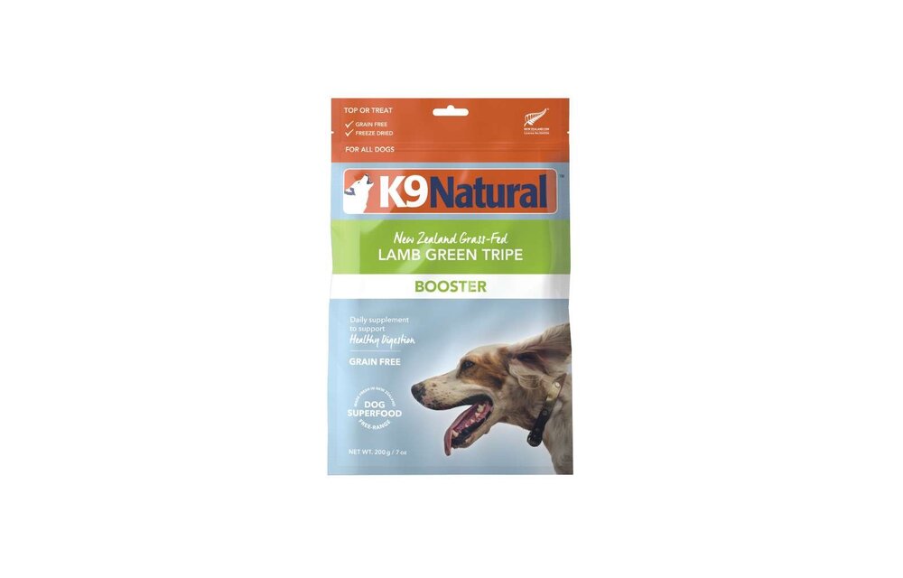 K9 Natural - Lamb Green Tripe Booster 200 g