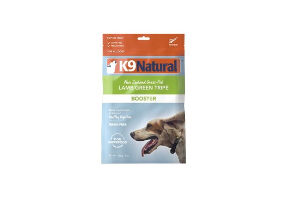 K9 Natural - FD Booster Lamb Green Tripe 7oz