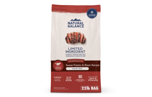 Natural Balance LID Bison & Sweet Potato Dog 22 lb