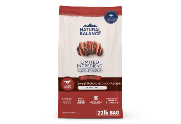 Natural Balance LID Bison & Sweet Potato Dog 22 lb