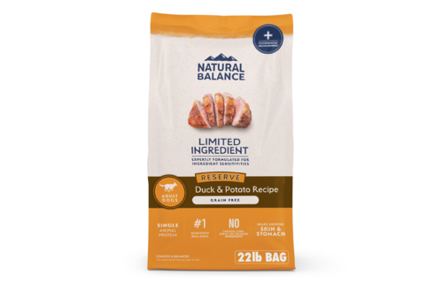 Natural Balance Dog LID Duck & Potato 22Lb