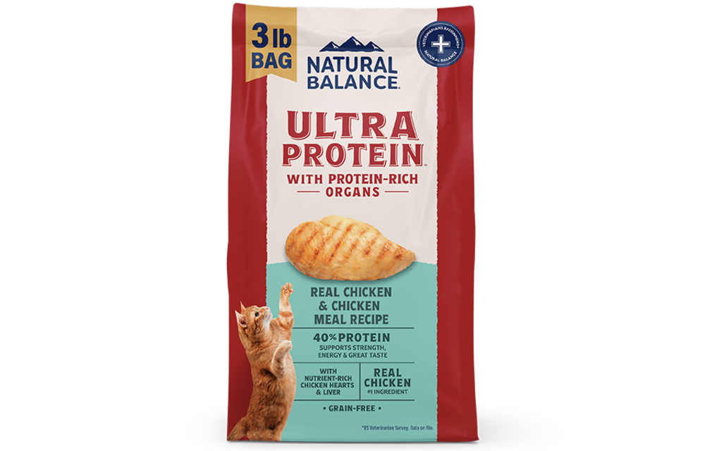 Natural Balance Cat Ultra Protein Chicken 3lb