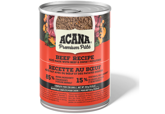 Acana Dog Premium Beef Pate 363g