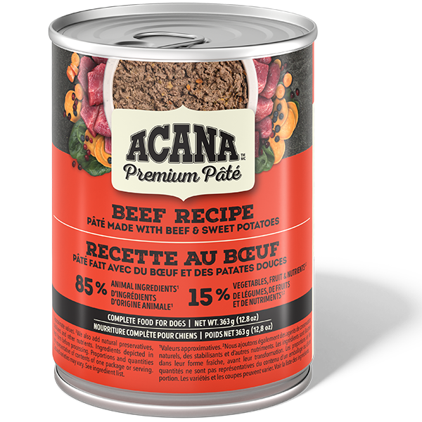 Acana Dog Premium Beef Pate 363g