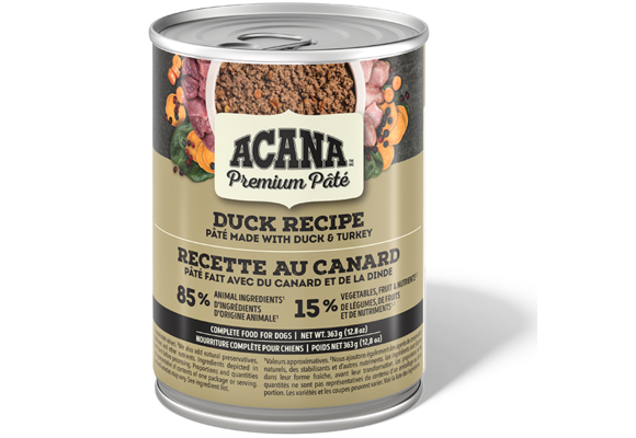 Acana Dog Premium Duck Pate 363g