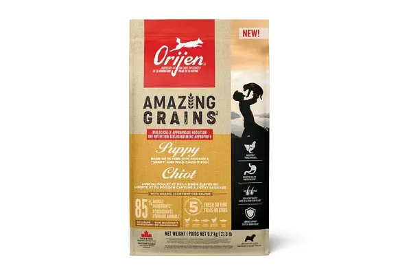 Orijen Amazing Grains Puppy 9.7kg