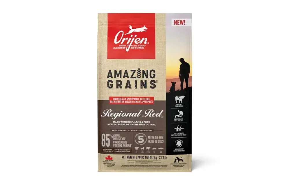*New* Orijen Amazing Grains Regional Red 9.7kg