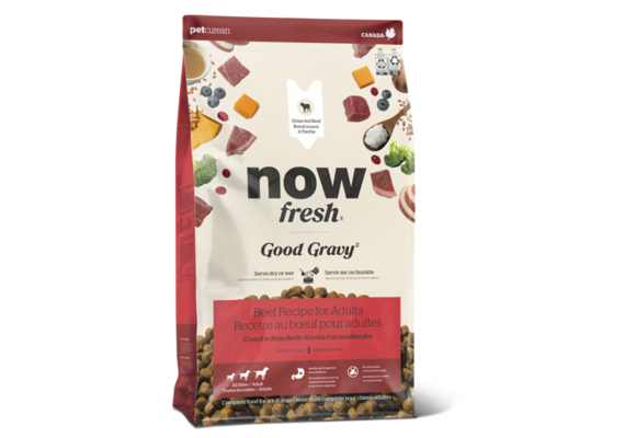 NOW Fresh Dog Good Gravy Adult Beef w/Grains 22Lb