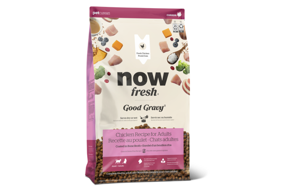 *New* NOW Good Gravy Cat Grain-Free Adult Chicken 3 lb