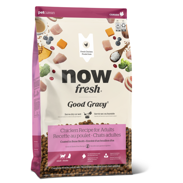 NOW Good Gravy Cat Grain-Free Adult Chicken 3 lb