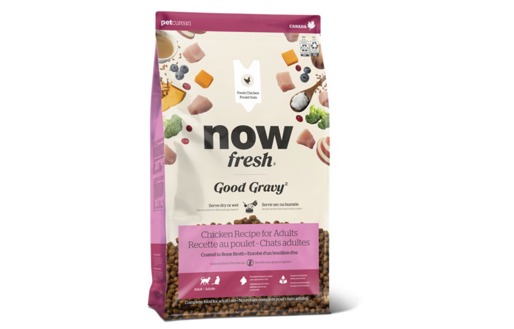 *New* NOW Good Gravy Cat Grain-Free Adult Chicken 8 lb