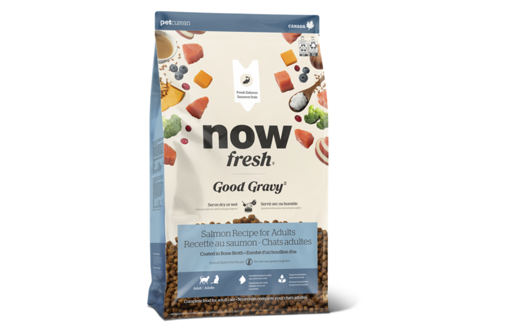 *New* NOW Good Gravy Cat Grain-Free Adult Salmon 3lb