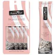 Fussie Cat Treat Tuna w/Salmon Puree 4/0.5oz