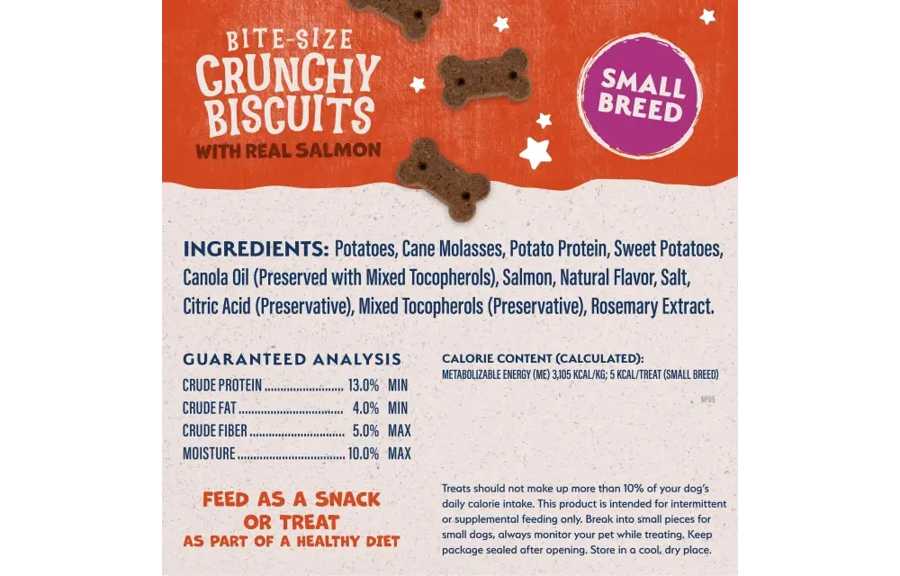 Natural Balance Fish/Sweet Potato Sm Treat Dog 8 oz