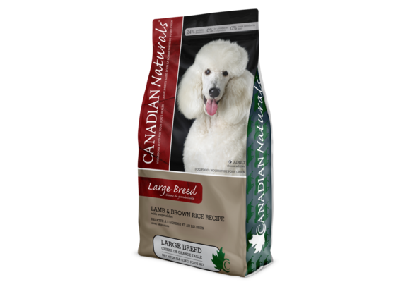 Canadian Naturals Large Breed Lamb & Rice Recipe 26.5LB